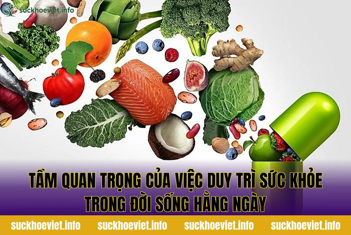 Tầm quan trọng của việc duy trì sức khỏe trong đời sống hằng ngày
