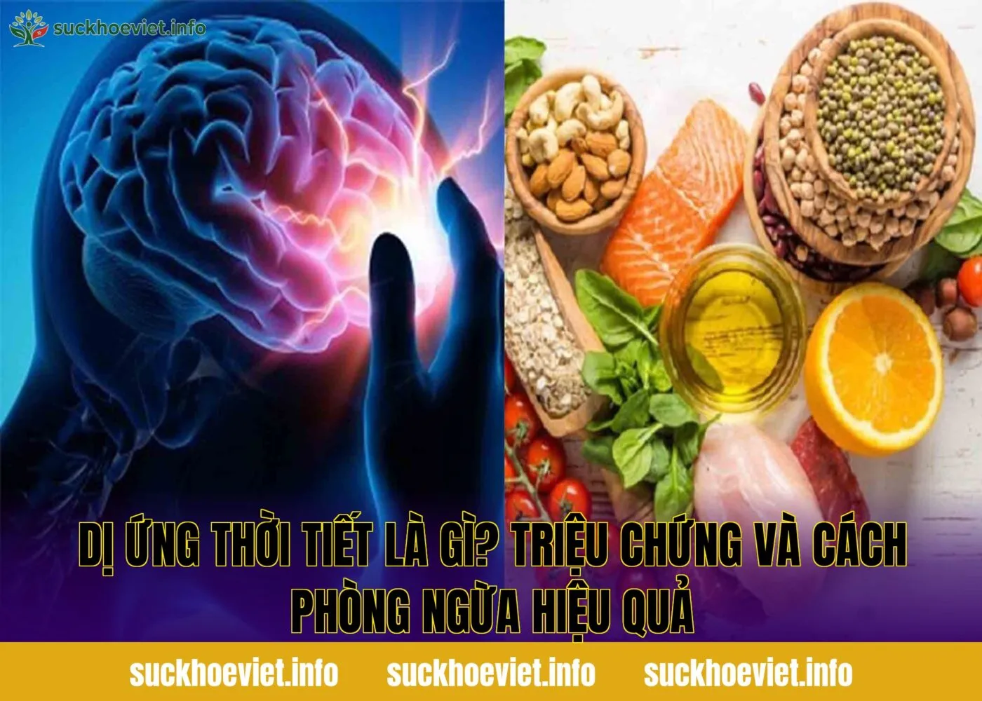 Dị ứng thời tiết là gì? Triệu chứng và cách phòng ngừa hiệu quả