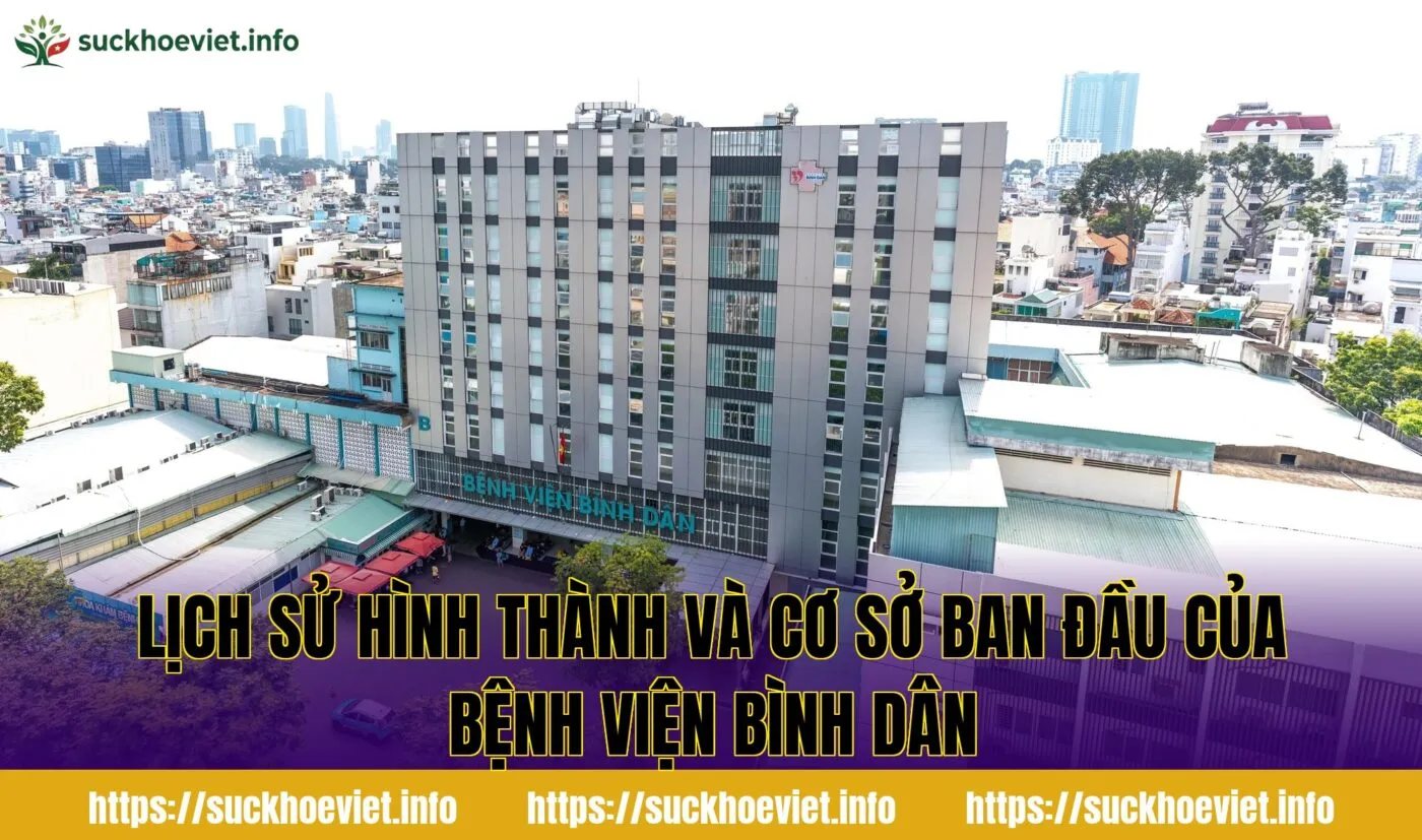 Lịch sử hình thành và cơ sở ban đầu của Bệnh viện Bình Dân