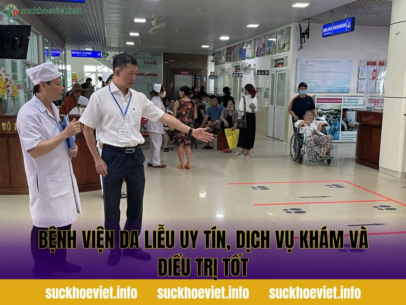 Bệnh viện da liễu uy tín, dịch vụ khám và điều trị tốt