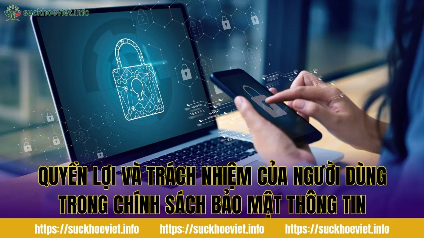 quyền lợi và trách nhiệm của người dùng trong chính sách bảo mật thông tin
