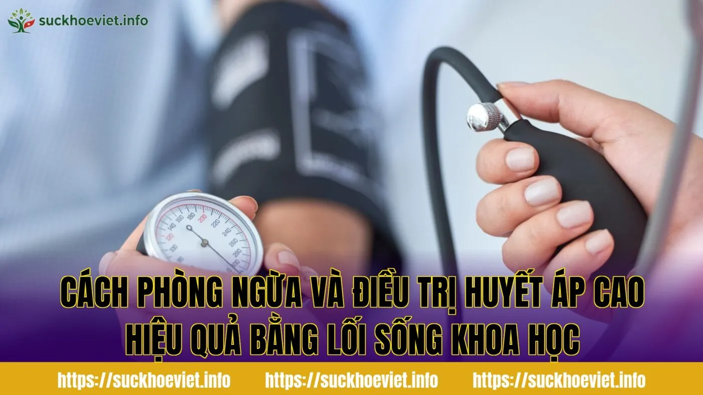 cách phòng ngừa và điều trị huyết áp cao hiệu quả bằng lối sống khoa học