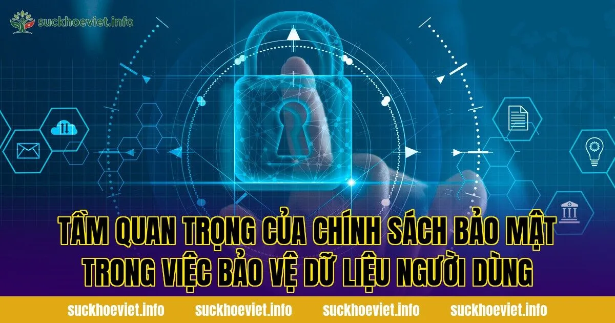 Tầm quan trọng của chính sách bảo mật trong việc bảo vệ dữ liệu người dùng