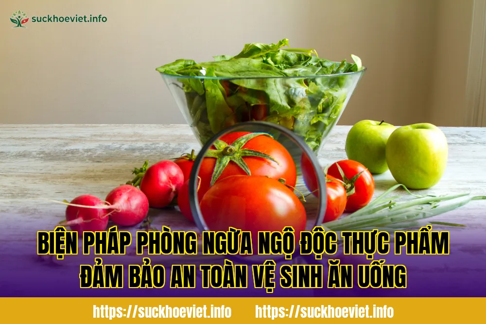 biện pháp phòng ngừa ngộ độc thực phẩm đảm bảo an toàn vệ sinh ăn uống