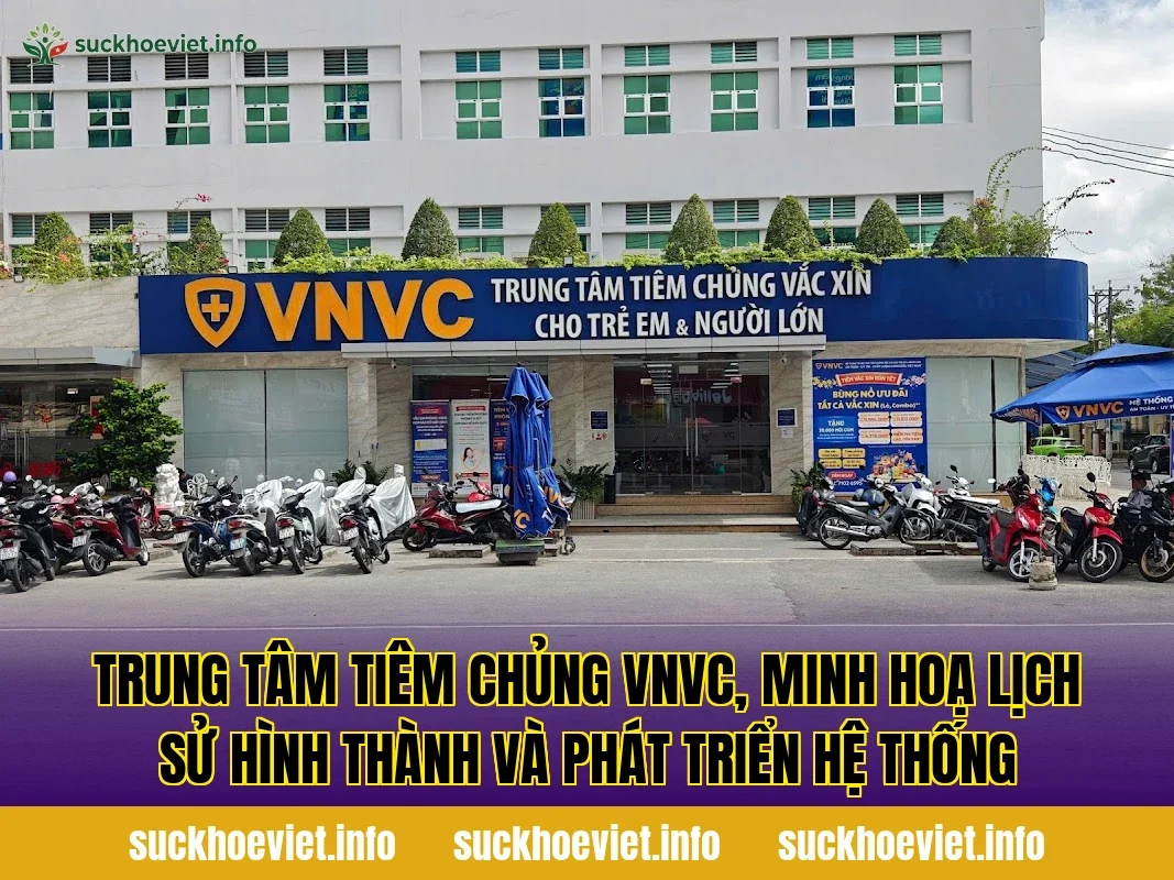 Trung tâm tiêm chủng VNVC, minh hoạ lịch sử hình thành và phát triển hệ thống