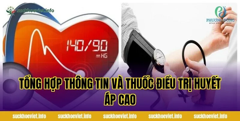 Tổng hợp thông tin và thuốc điều trị huyết áp cao