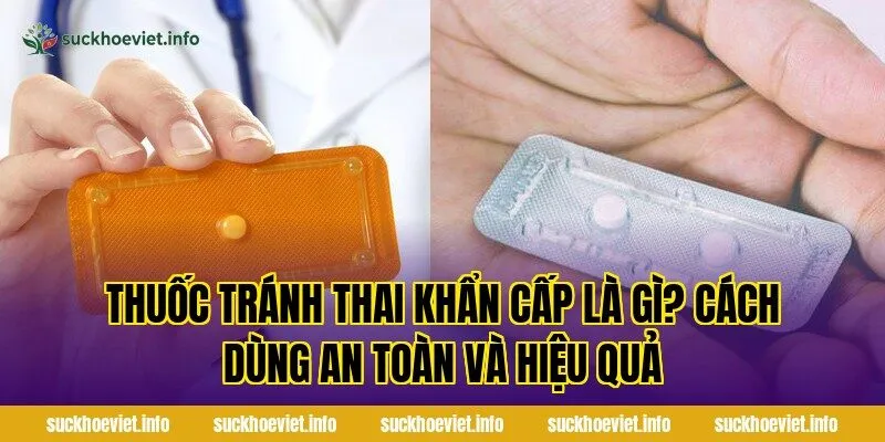 Thuốc tránh thai khẩn cấp là gì? Cách dùng an toàn và hiệu quả