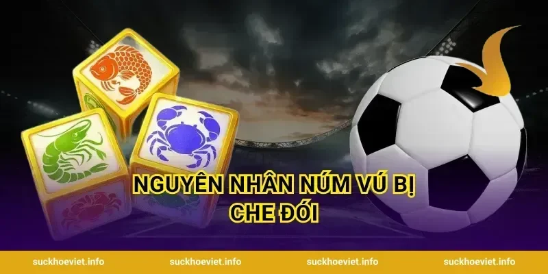 Nguyên nhân núm vú bị che đói