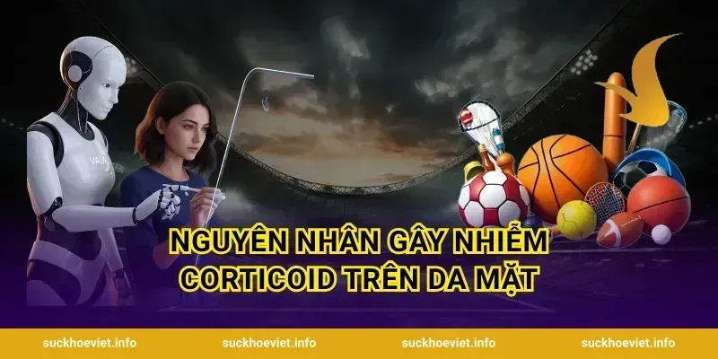 Nguyên nhân gây nhiễm corticoid trên da mặt