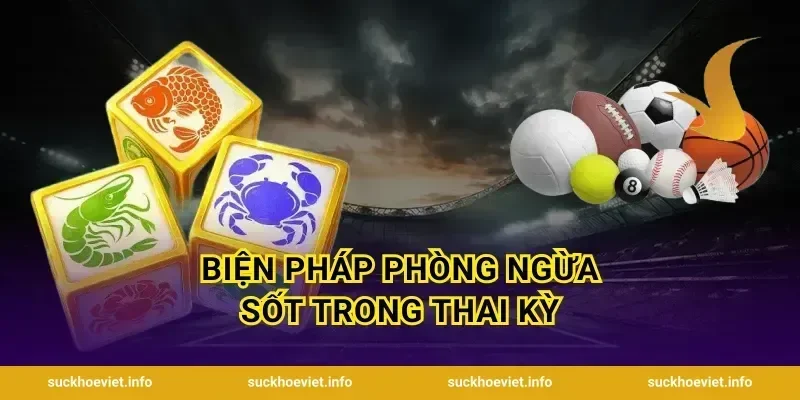 Biện pháp phòng ngừa sốt trong thai kỳ