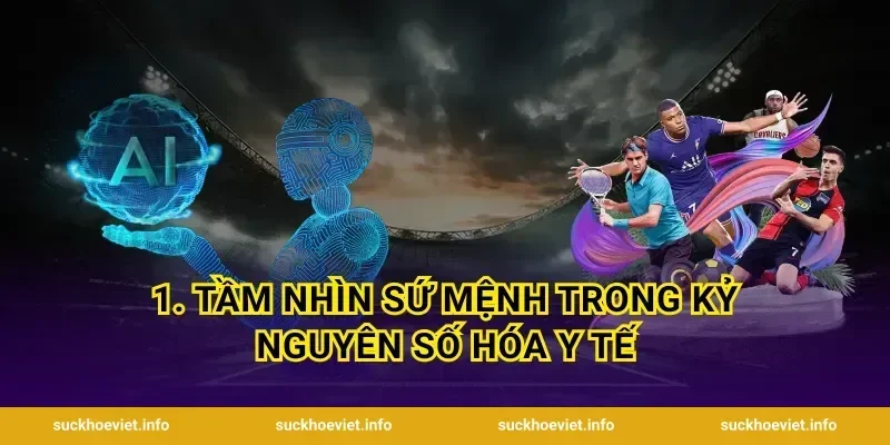 1. Tầm nhìn sứ mệnh trong kỷ nguyên số hóa y tế