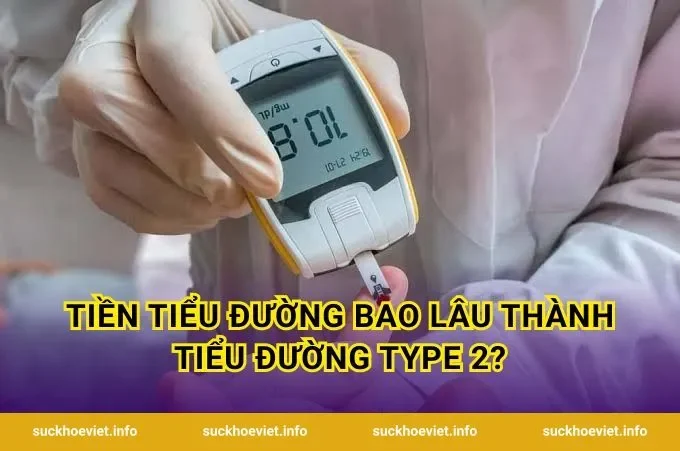 Tiền tiểu đường bao lâu thành tiểu đường type 2?